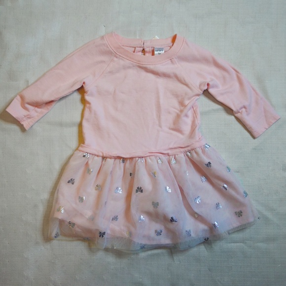 carters tutu jersey dress